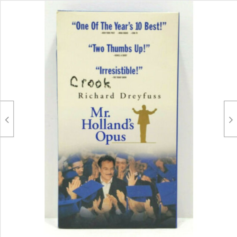 Mr. Hollands Opus (VHS, 1996) 4658E1M